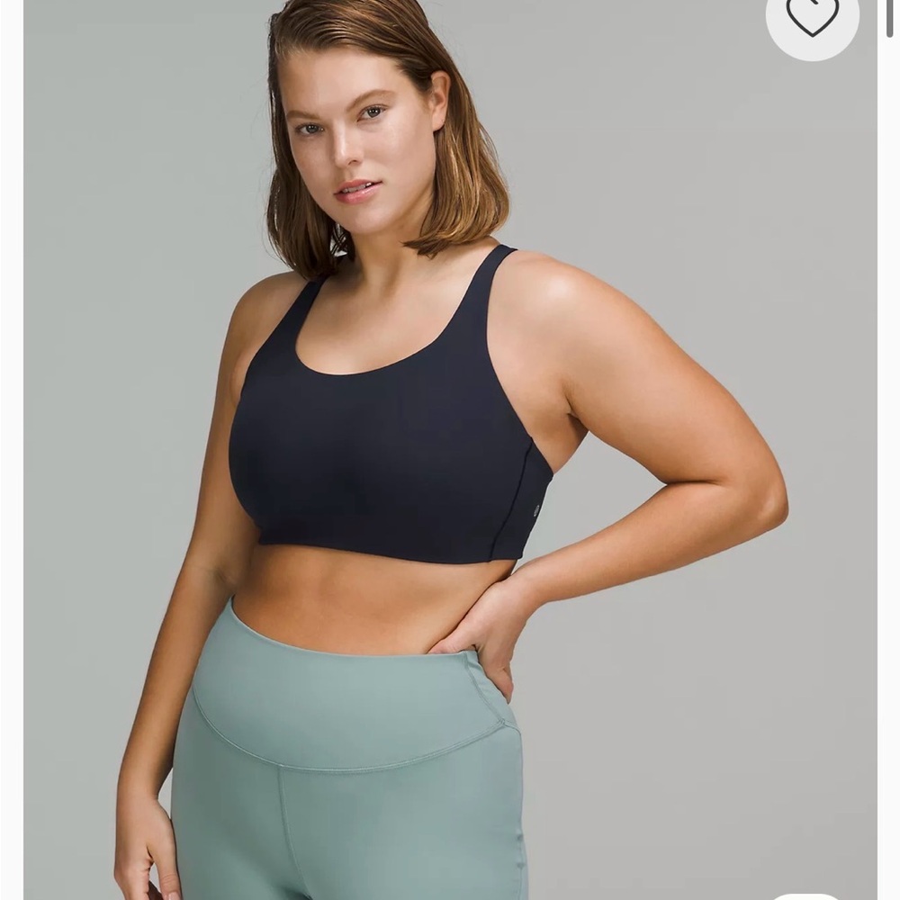 Lululemon Energy Bra High Support Sports Bra 34C Navy